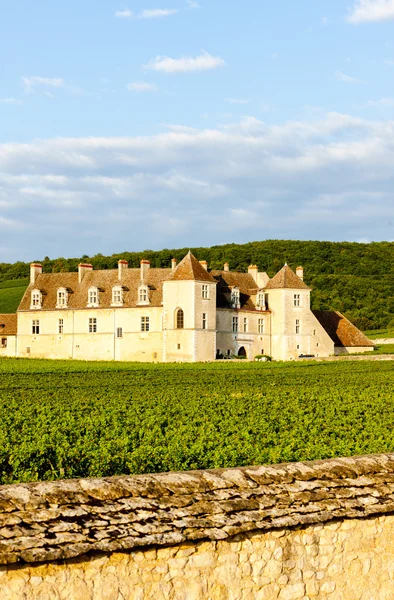 Clos Blanc De Vougeot Castle, Borgonha, França — Fotografia de Stock