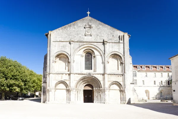 Aux Dame Abbey, Saintes, Poitou-Charentes, Francia — Foto Stock