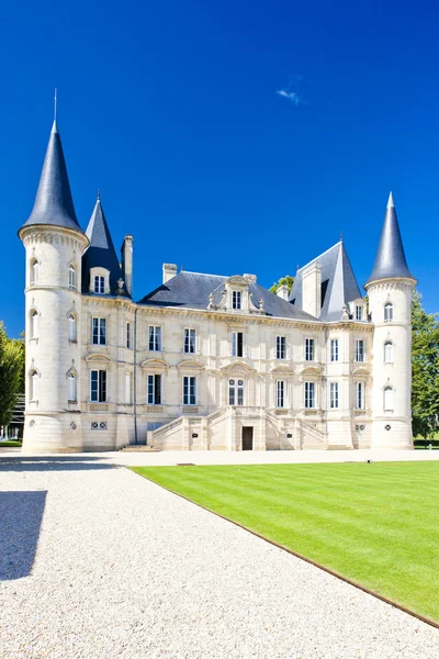 Chateau pichon longueville, bordeaux bölgesi, Fransa — Stok fotoğraf