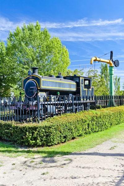 Steam lokomotywa, venta de Baños, Kastylia i leon, Hiszpania — Zdjęcie stockowe