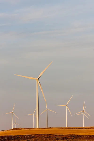 Wind turbines, Castilië en leon, Spanje — Stockfoto