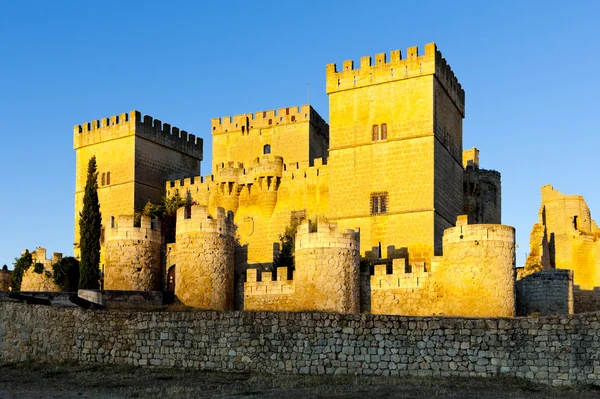 Ampudias slott, Kastilien och León, Spanien — Stockfoto