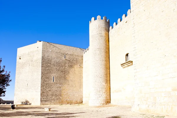 Hrad montealegre, Kastilie a León, Španělsko — Stock fotografie