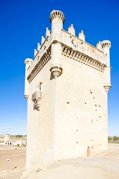 ベルモンテ城・ デ ・ カンポス、カスティーリャ、レオン、スペイン — ストック写真