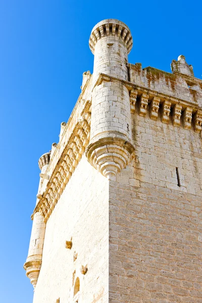 Замок Бельмонте-де-Кампос, Кастилия и Леон, Испания — стоковое фото