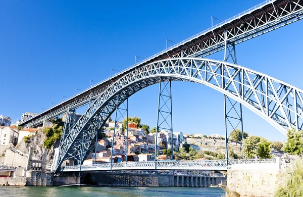 Dom Luis I Bridge, Porto, Portugal — Stock Photo, Image