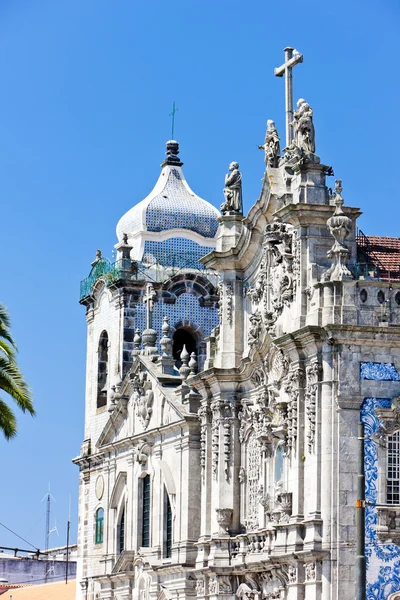 Carmo церква (igreja carmo), Порто, провінція Дору, Португалія — стокове фото