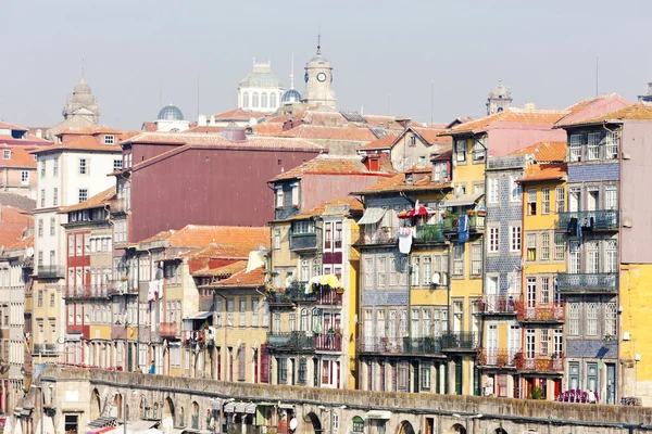 Fjärdedel av ribeira, porto, portugal — Stockfoto