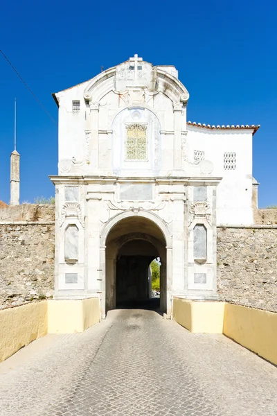 Brána do alentejo, elvas, Portugalsko — Stock fotografie
