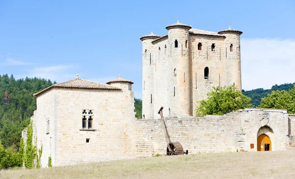 Kastil Arques, Languedoc-Roussillon, Perancis — Stok Foto