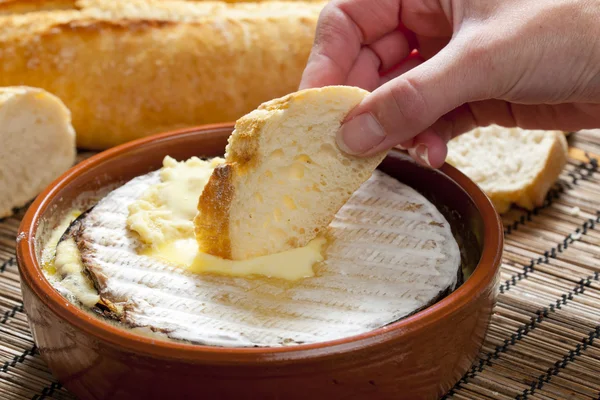 Fondue de queijo — Fotografia de Stock