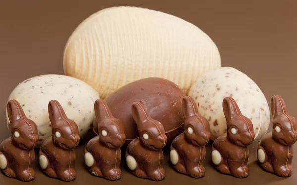 Osterschokolade — Stockfoto