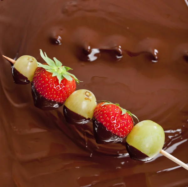 Fonduta di cioccolato — Foto Stock