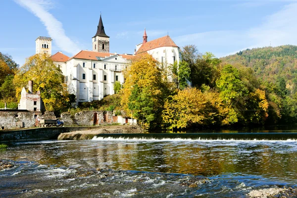 Sázava Manastırı, Çek Cumhuriyeti — Stok fotoğraf
