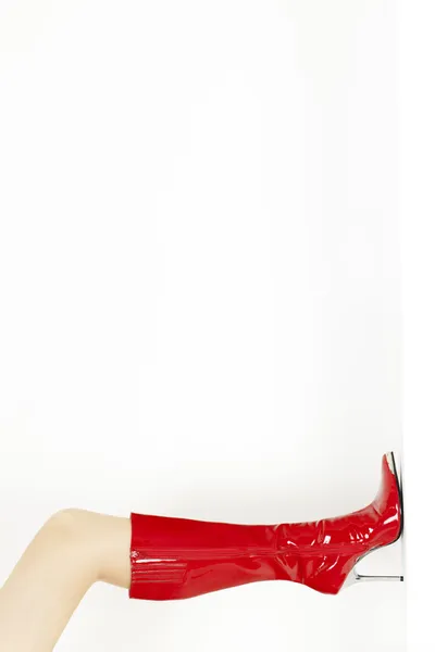 Red boot — Stock Photo, Image