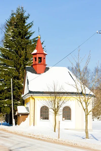 Church in Udolicko, Czech Republic — Stock Photo, Image