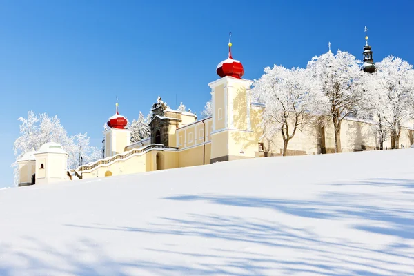Góra Matki Boga, klasztor Králíky, Republika Czeska — Zdjęcie stockowe