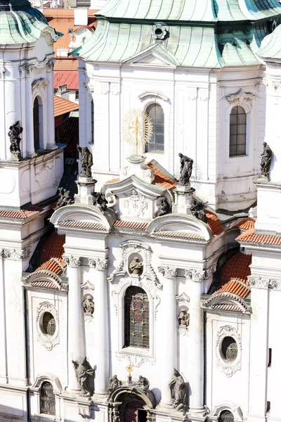 Saint Nicholas Church at Old Town Square, Prague, Czech Republic — Stock Photo, Image