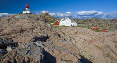 Lighthouse, Lindesnes, Norway clipart