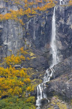 Landscape near Melkevollbreen Glacier, Jostedalsbreen National P clipart