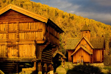 uvdal stavkirke, Norveç