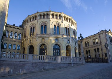 Stortinget (Parliament), Oslo, Norway clipart