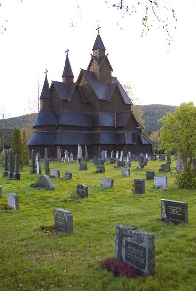 教会、heddal、ノルウェー — ストック写真