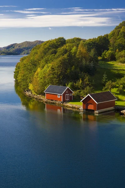 Landskapet i södra Norge. — Stockfoto