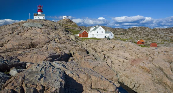 Lighthouse, Lindesnes, Norway — Stock Photo, Image