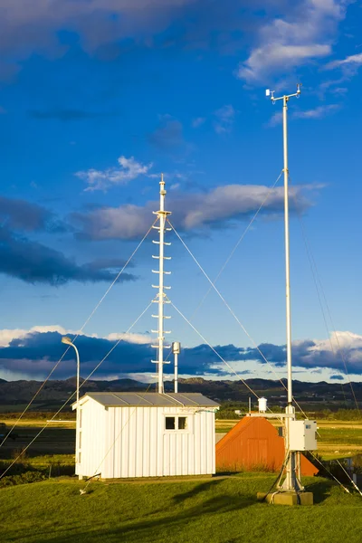 stock image Meteorologic station, Lista, Norway