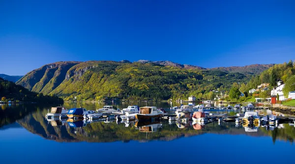 Fjord ulvik, Noorwegen — Stockfoto
