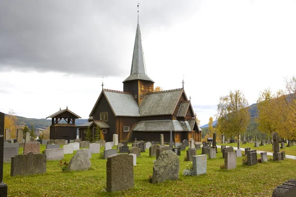 Hedal stavkirke, Noorwegen — Stockfoto