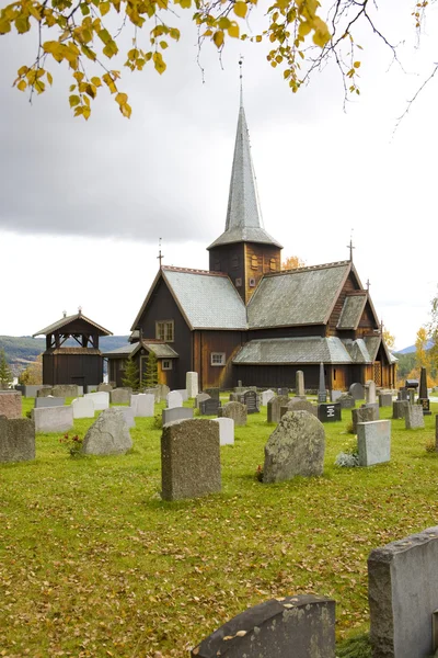 Hedal stavkirke, Noorwegen — Stockfoto