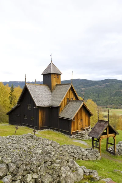 Uvdal Stavkirke, Noruega —  Fotos de Stock
