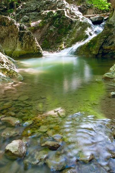 Nice mountain stream — Stock Photo, Image