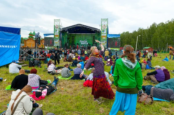 Etnisk musik "wild mint" festival — Stockfoto