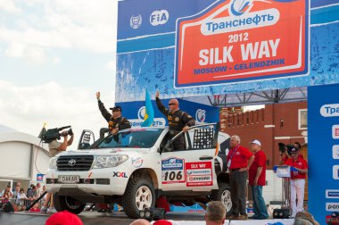 Silk Way Rally start clipart