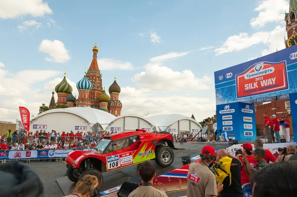 Ruta de la seda Rally inicio — Foto de Stock