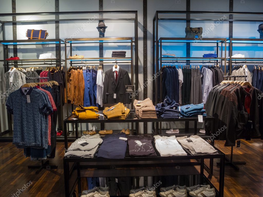 Interior of clothing store Stock Photo by ©toxawww 12050748