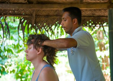 Ayurvedik masaj koltuğu