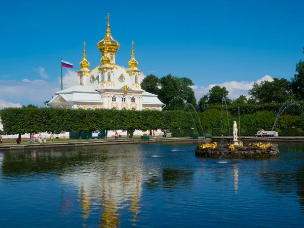 Kirche in Peterhof — Stockfoto
