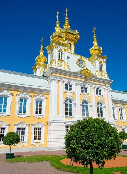 Chiesa a Peterhof — Foto Stock