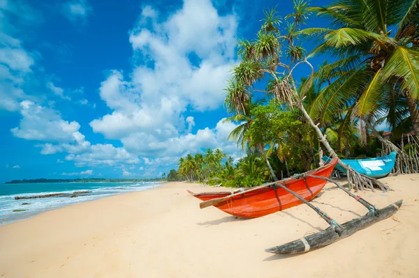 手付かずの熱帯のビーチ — ストック写真