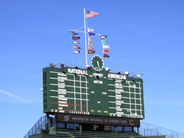 Wrigley Field - Chicago Cubs clipart