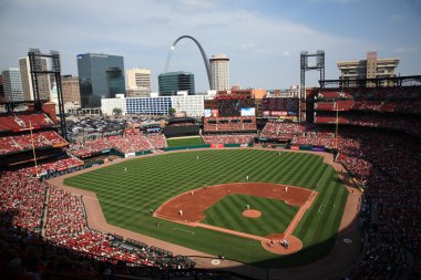 Busch Stadium - St. Louis Cardinals clipart