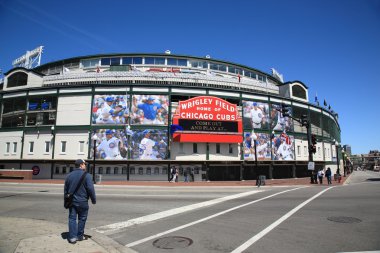 Wrigley Field - Chicago Cubs clipart