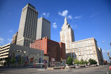 Tulsa Skyline clipart