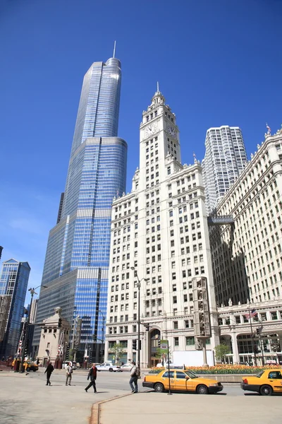 Chicagoer Straßenszene — Stockfoto