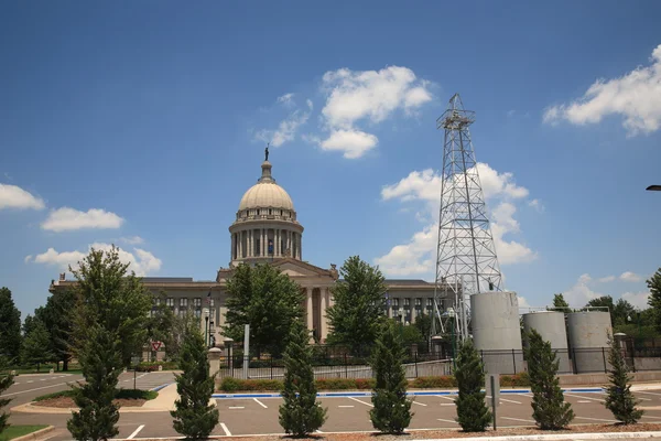 Капитолий штата Оклахома — стоковое фото