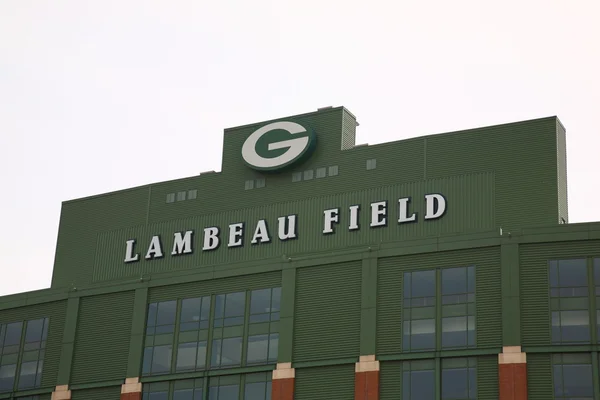 Lambeau поля - Green Bay Packers — стокове фото